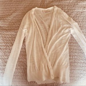 White Cardigan